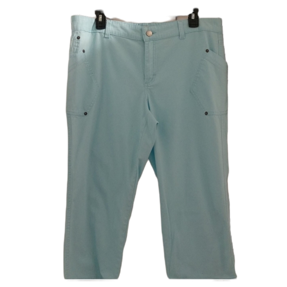 Covington Turquoise Capris size 12